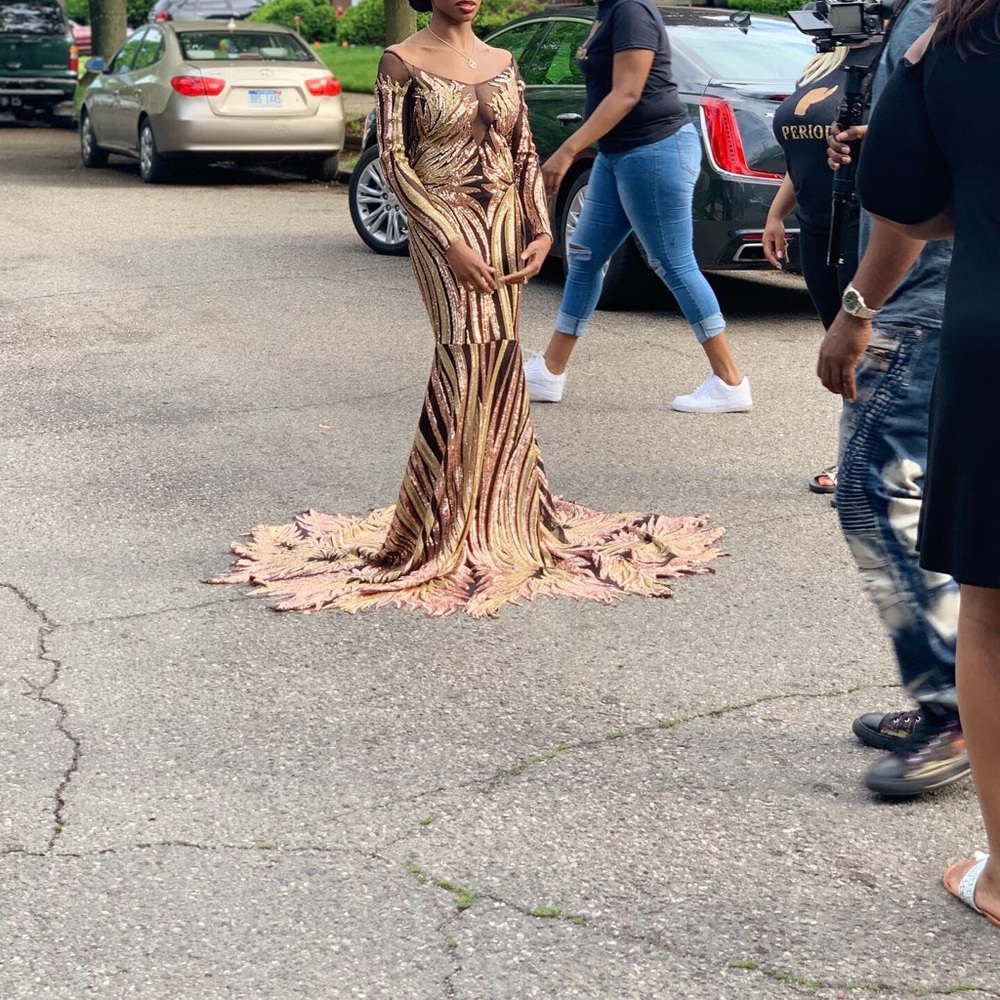 Custom made prom dress!